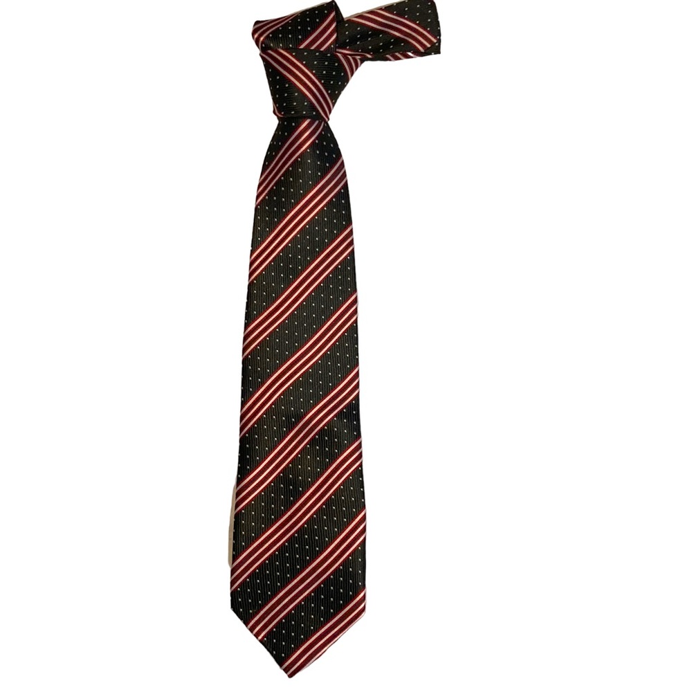 GUCCI luxury designer haute 100% silk classy 4th of July Tie. Made in Italy